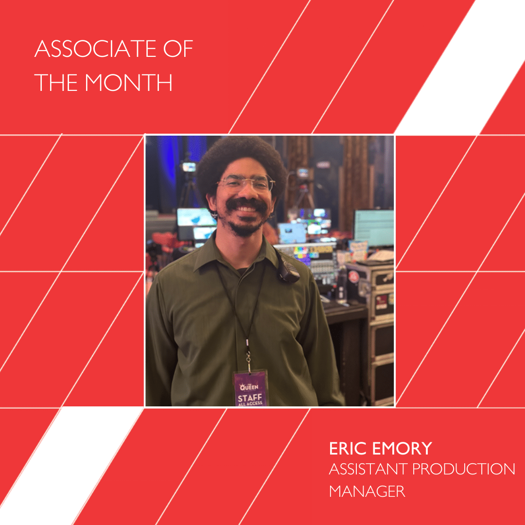 Congratulations to Eric Emory, May Associate of the Month