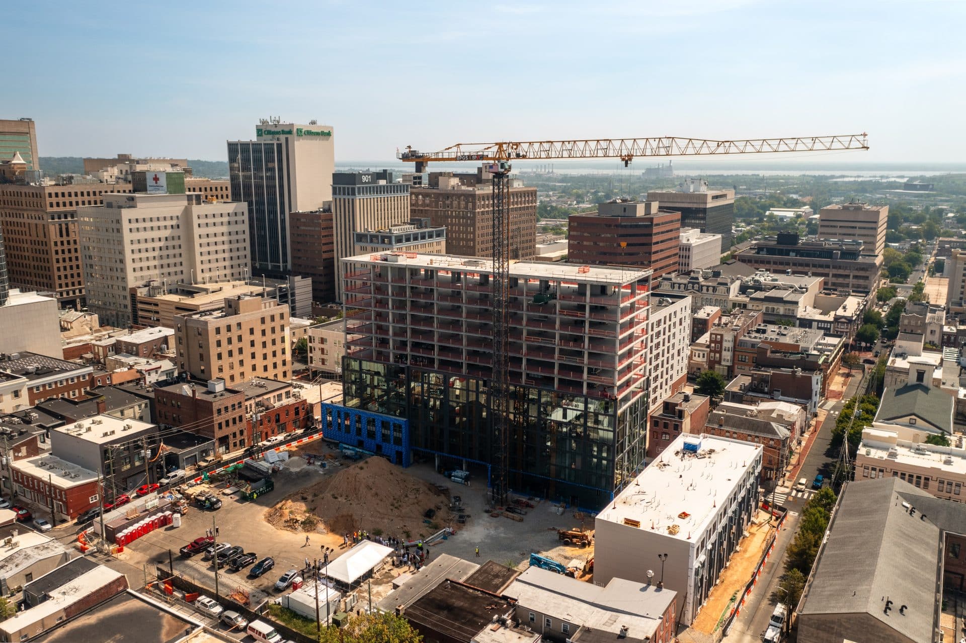 Buccini Pollin Group Celebrate Topping Out of 14-Story Multi-Family Apartment Community