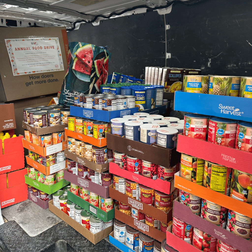 BPG Cares: 2024 Holiday Food Drive Donations 2