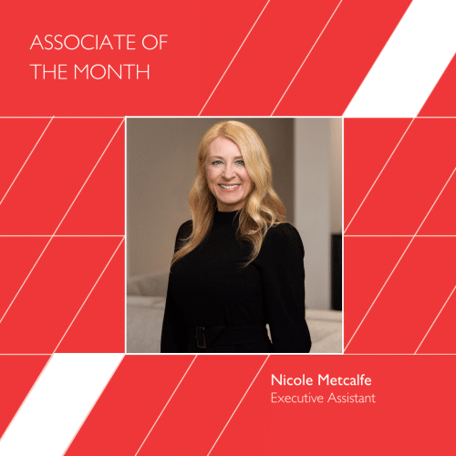 Nicole Metcalfe January BPG Associate of the Month